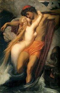 Leighton-The_Fisherman_and_the_Syren-c._1856-1858